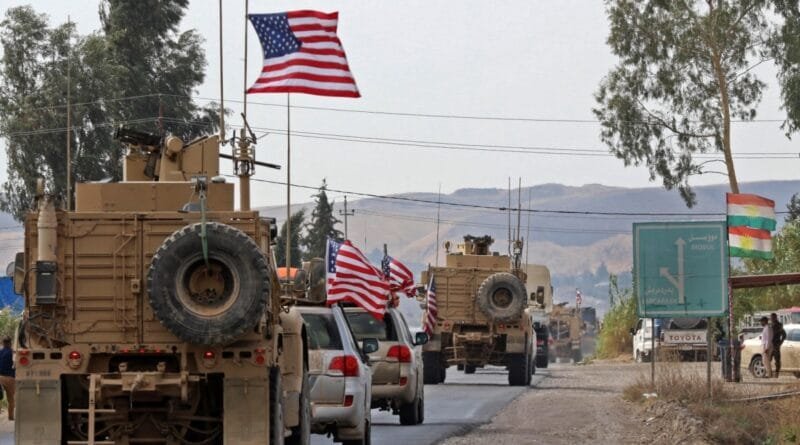 Hêzên Amerîkî li Herêma Kobanê Bingehekê Demkî yê Çavdêriyê Ava Dikin