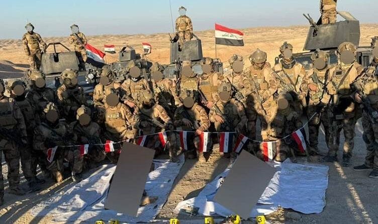 Li ser Çiyayê Hemrînê termên 6 çekdarên DAIŞê...