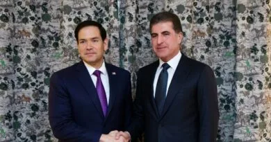 Serokê Herêma Kurdistanê Û Wezîrên Derve Yên Amerîka û Fransa Hevdu Dibînin