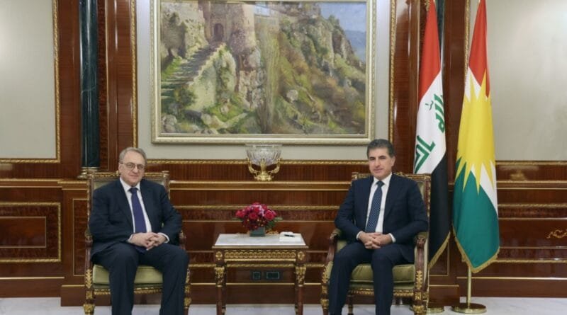 Bogdanov Serdana Herêma Kurdistanê Dike û li Gel Serokê Herêmê Kom Dibe