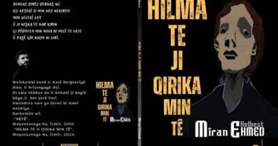 Pirtûka Mîran Ehmed ‘Hilma Te Ji Qirika Min Tê’...