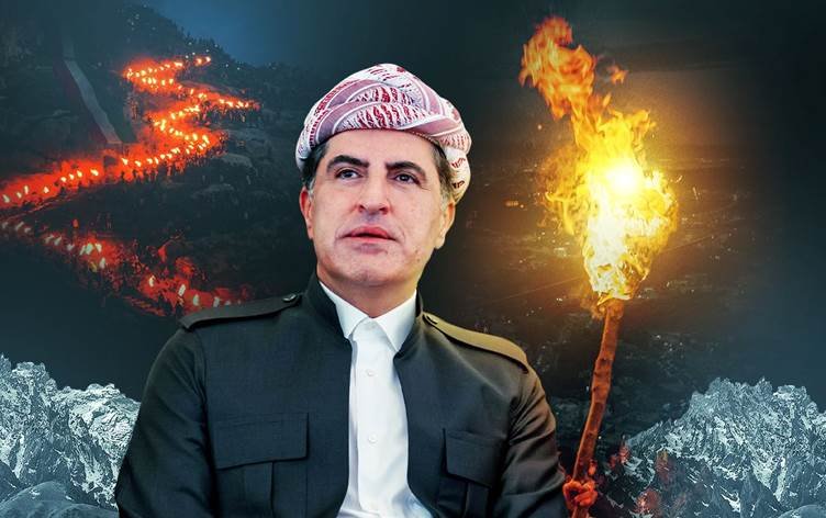 Nêçîrvan Barzanî: Newroz sembola azadî û vejînê ye