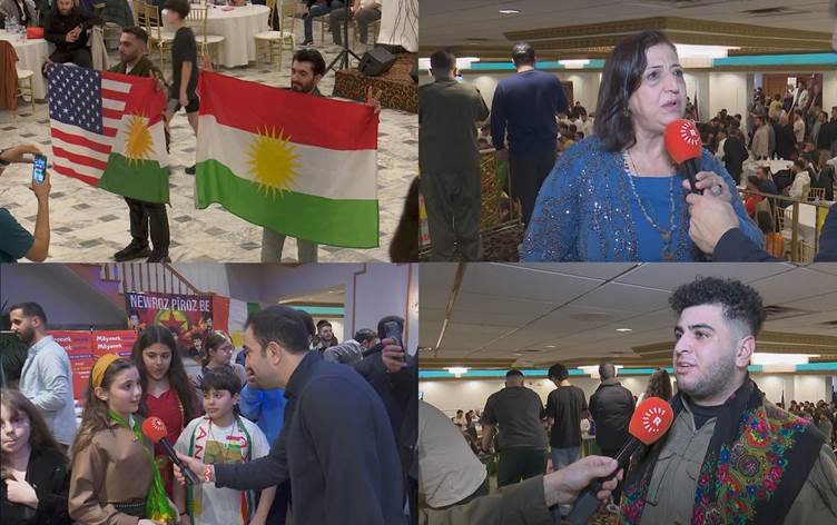 Newroz li Amerîkayê jî hat pîrozkirin: 'Ji vê...