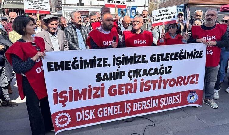 Li Dêrsimê qeyûm 4 kes ji kar derxistin