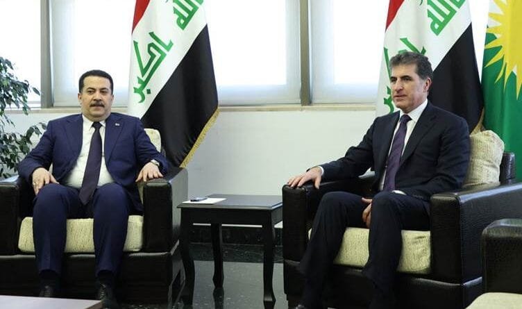 Nêçîrvan Barzanî û Sûdanî li Silêmaniyê civiyan