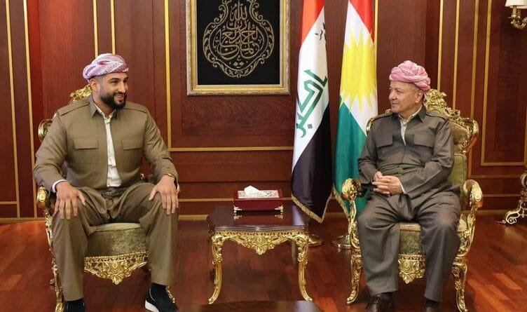 Serok Barzanî, Agit Kabayel pîroz kir