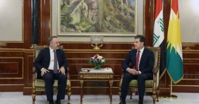Nêçîrvan Barzanî û Alîkarê Wezîrê Karên Derve yê...