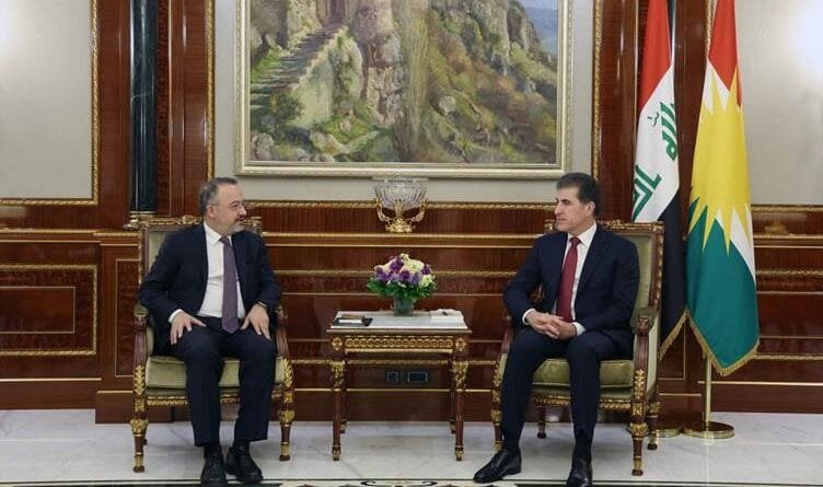 Nêçîrvan Barzanî û Alîkarê Wezîrê Karên Derve yê...