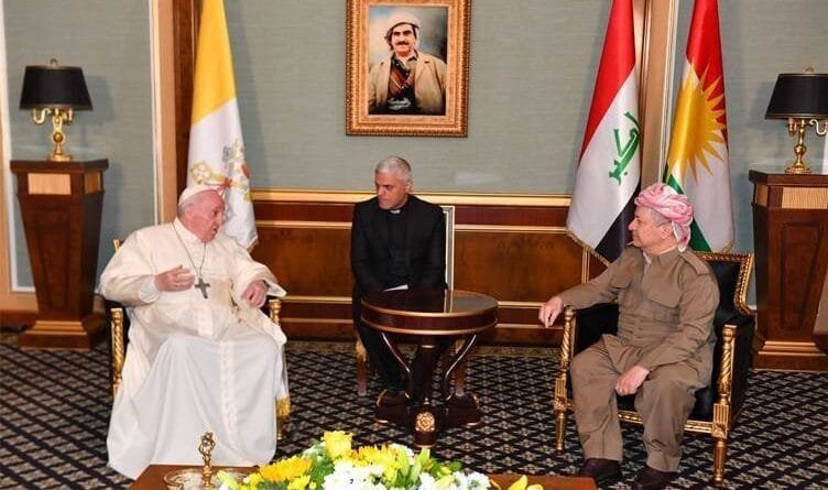 Serok Barzanî: Papa Francis ji bo mirovahî û...