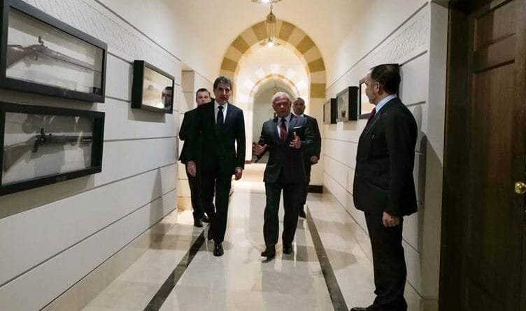 Şah Ebdulah û Nêçîrvan Barzanî xurtkirina...