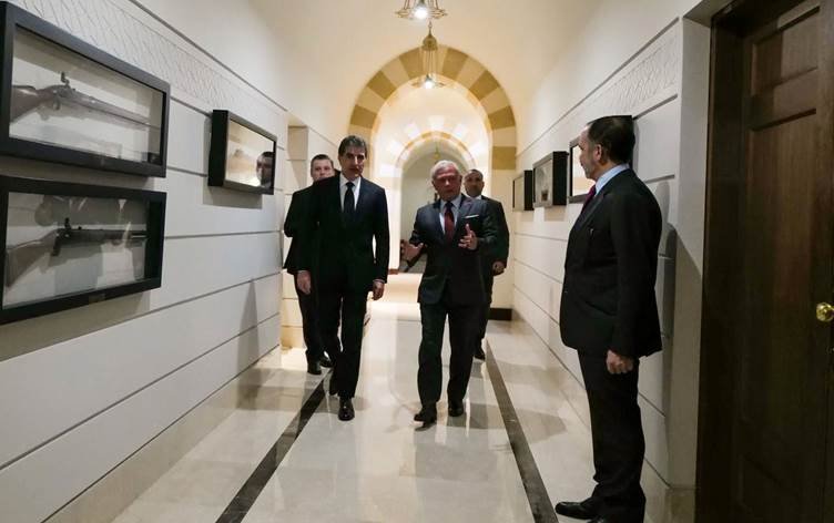 Şah Ebdulah û Nêçîrvan Barzanî xurtkirina...