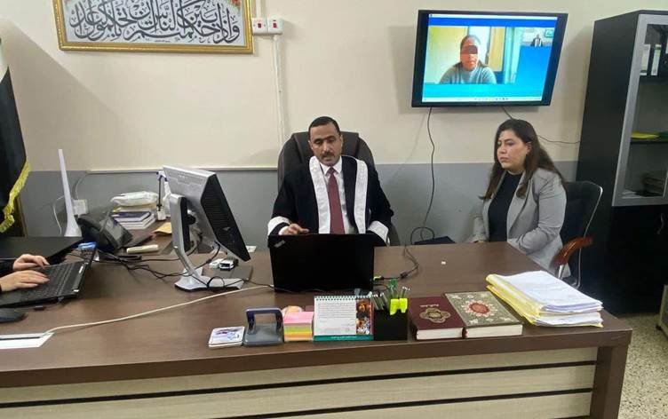 Dadgehên Îraqê bi rêya online bi jinên Êzidî re...