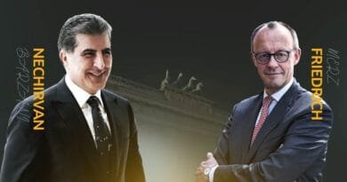 Nêçîrvan Barzanî pîrozbahî li Friedrich Merz kir