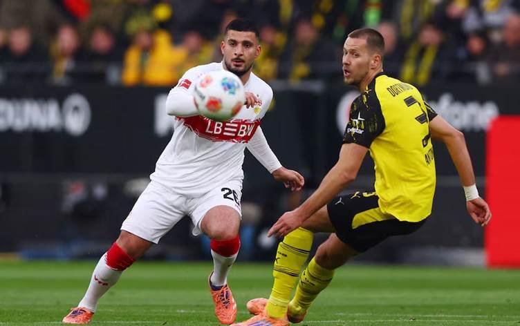 Denîzê Kurd bi hat-trickê tofan li serê Dortmundê...