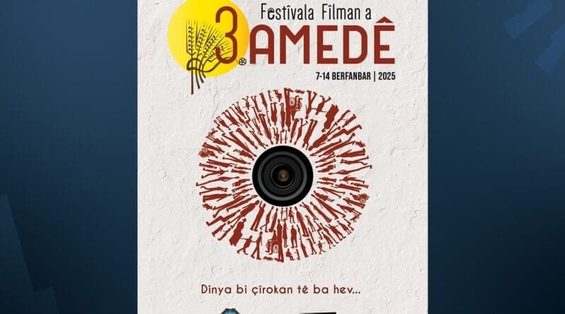 Festîvala 3yemîn a Fîlman a Amedê dest pê dike