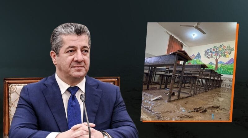 Mesrûr Barzanî ji bo nûjenkirina dibistanên...