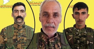 HSDyê nasnameyên 3 şervanan eşkere kirin