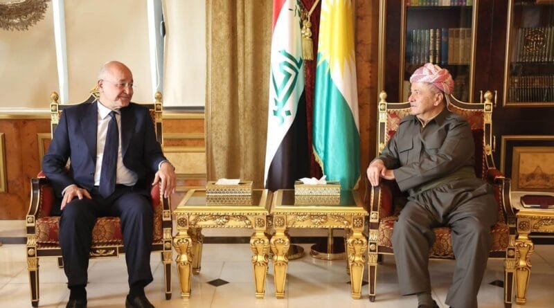 Berhem Salih bû Serokê UNCHRê: Serok Barzanî...