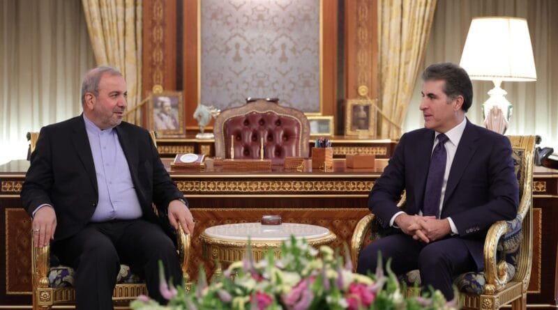 Nêçîrvan Barzanî û Balyozê Îranê civiyan