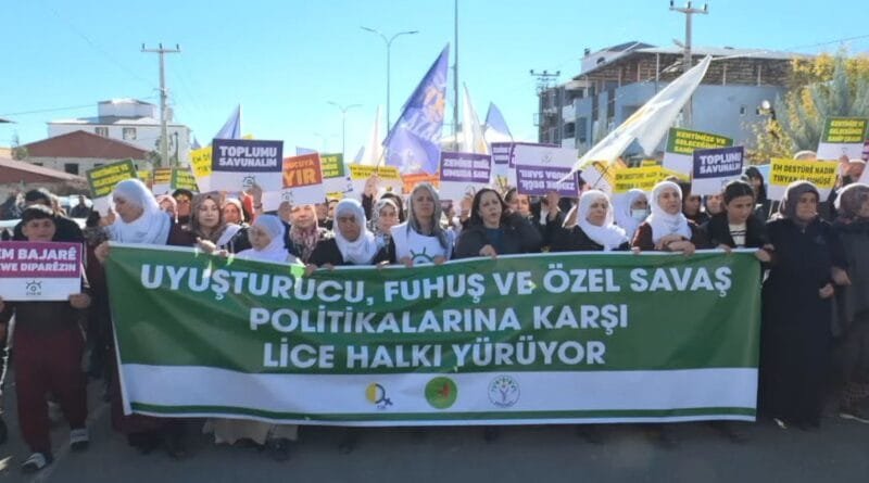 Licê li dijî 'jehra spî' û fihûşê rabû ser pêyan:...