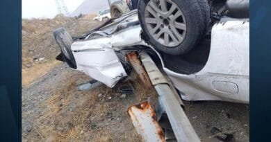 Li Urmiyeyê qezaya trafîkê: 4 kes mirin