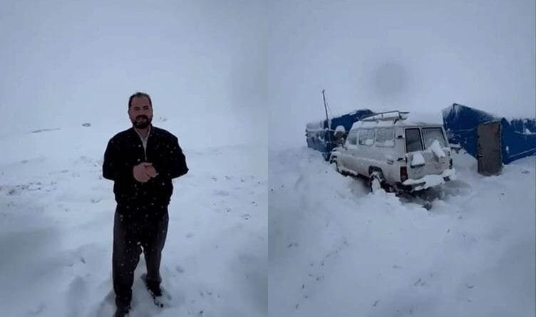 Li Hewlêrê barîna berfê: 8 kes winda ne û 7...