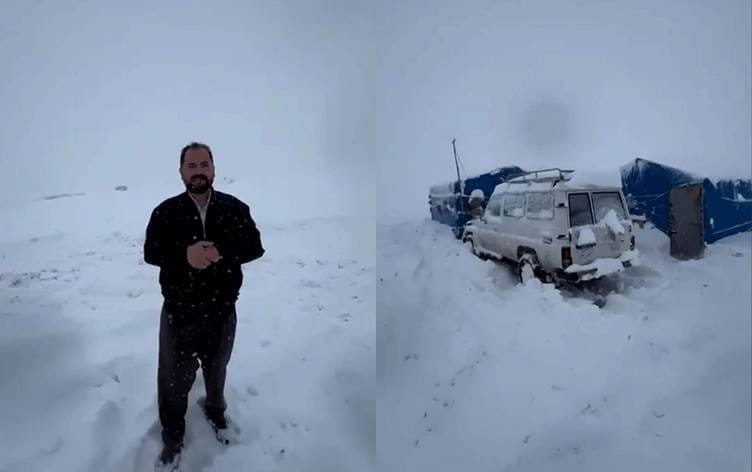 Li Hewlêrê barîna berfê: 8 kes winda ne û 7...