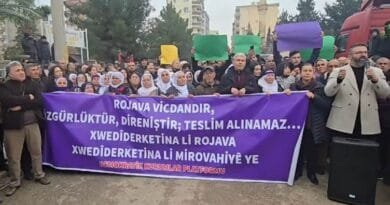 Li Qoserê bi hezaran kes ji bo Şêx Meqsûd û...