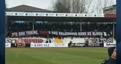 Piştî Bursasporê Înegolsporê jî bi dirûşmên...