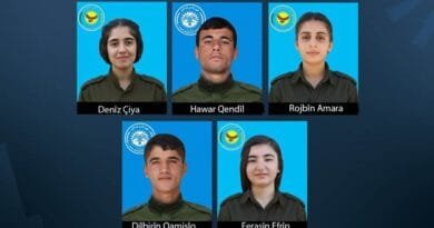 Nasnameyên 5 endamên Asayîşê hatin eşkerekirin