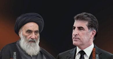 Nêçîrvan Barzanî ji Elî Sîstanî re sersaxî xwest