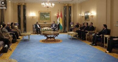 Nêçîrvan Barzanî bi Fermandarê HSDyê û Serokê...