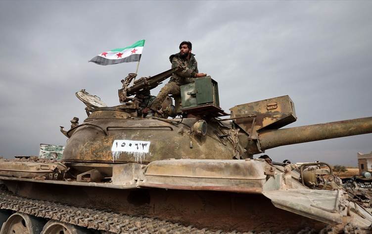 Artêşa Ereban a Sûriyeyê li gundewarê Hisîçayê bi...