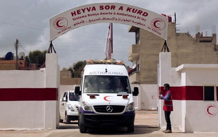 Heyva Sor a Kurd: Pêdiviya me bi xwînê û dermanan...