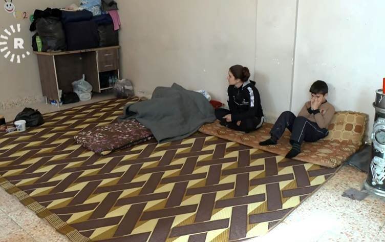 Li Qamişloyê rewşa dijwar a koçberan: Zarok birçî...