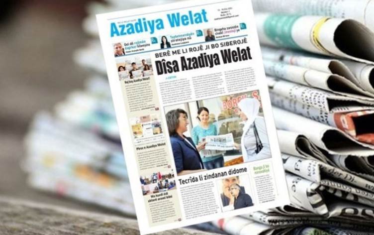 Azadiya Welat piştî 10 salan dîsa dest bi weşanê...