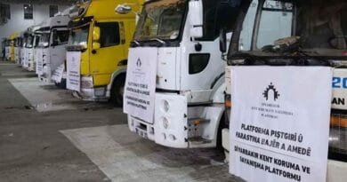 Barhilgirên alîkariyê yên ji Amedê gihîştin...