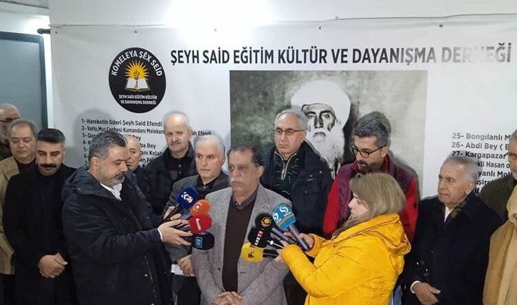 Di ser Serhildana Şêx Seîd re 101 sal derbas bûn:...