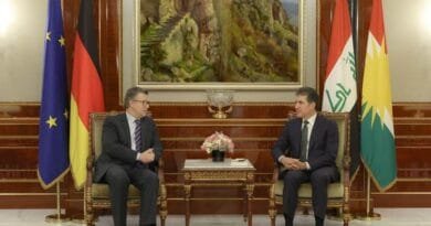 Nêçîrvan Barzanî û şandeyaya Almanyayê behsa...