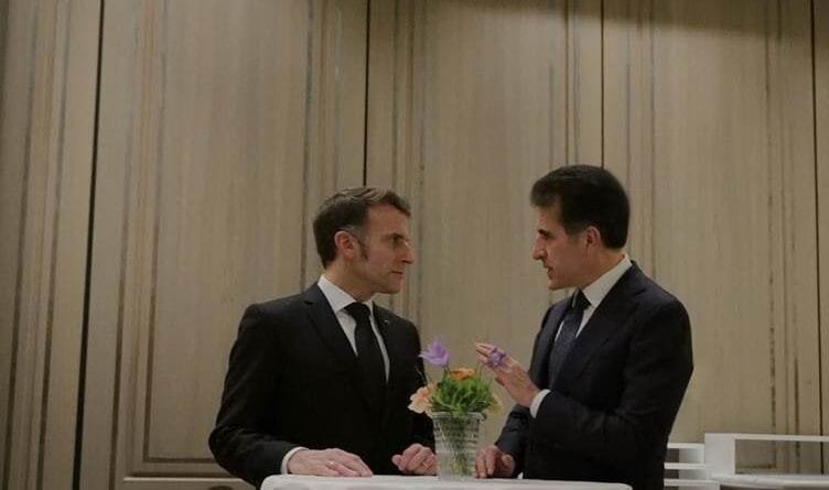 Emmanuel Macron û Nêçîrvan Barzanî axivîn: Rojev...