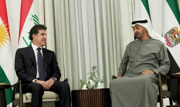 Nêçîrvan Barzanî û El Nehyan: Divê alozî bi rêyên...