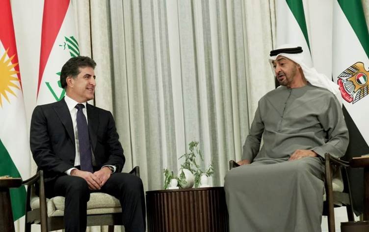 Nêçîrvan Barzanî û El Nehyan: Divê alozî bi rêyên…