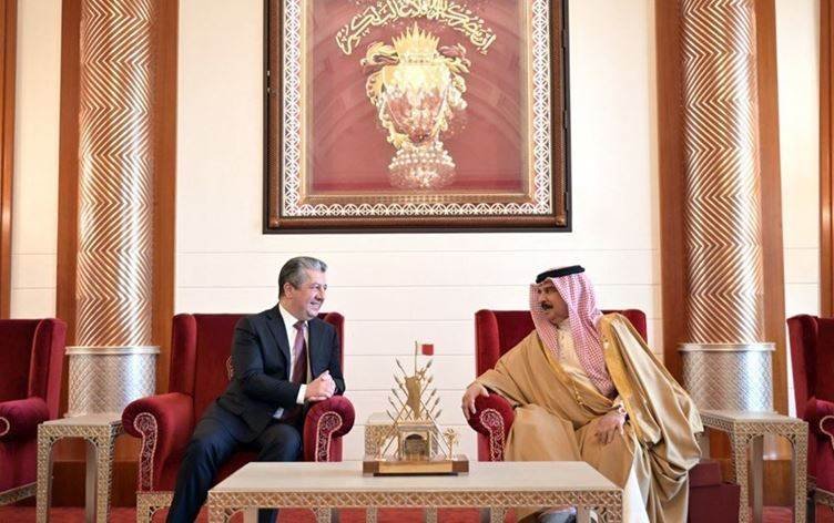 Mesrûr Barzanî û Şahê Behreynê li ser rewşa...