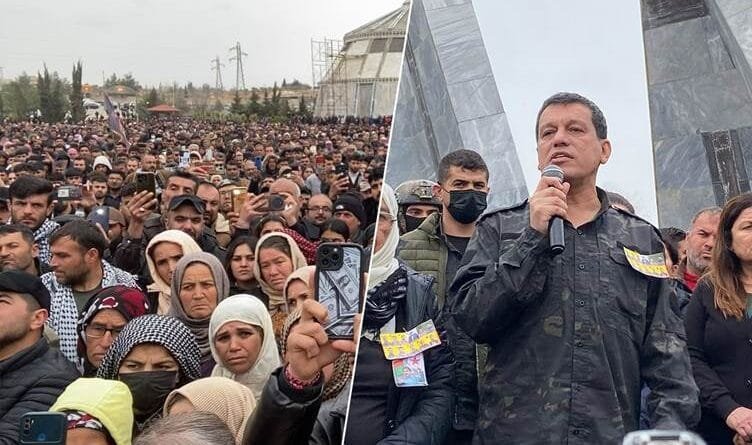 Mezlûm Ebdî li Kobaniyê ragihand: 300 dîl dê bên...