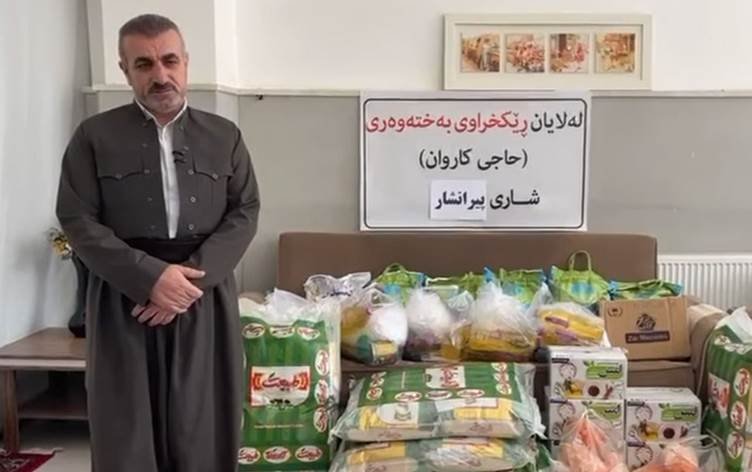 Rêxistineke Herêma Kurdistanê alîkarî gihand...