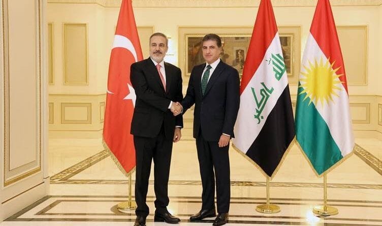 Hakan Fîdan Newroza Nêçîrvan Barzanî pîroz kir