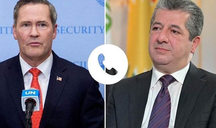 Mesrûr Barzanî û Mike Waltz li ser hinartina...