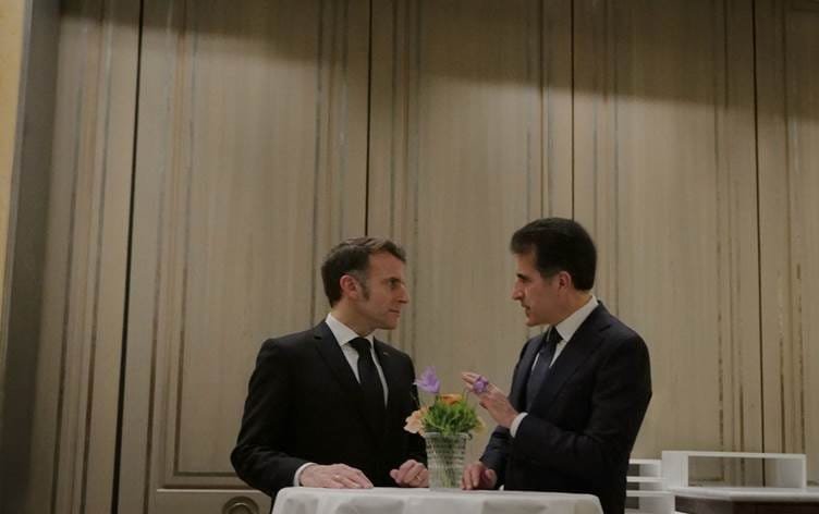 Macron: Êrişa li ser mala Nêçîrvan Barzanî nayê...