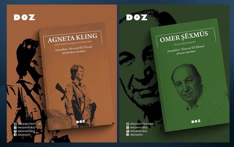 Pirtûkên 'Agneta Kling' û 'Omer Şêxmûs' bi Kurmancî çap bûn