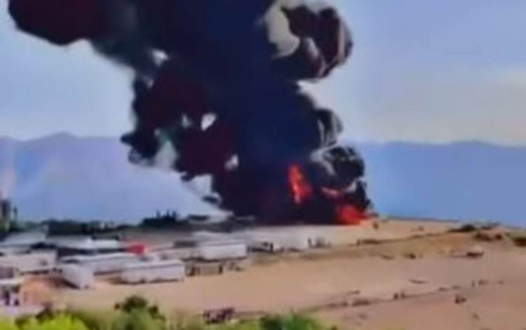 Li Sersingê teqîn, hilberîna petrolê rawestiya